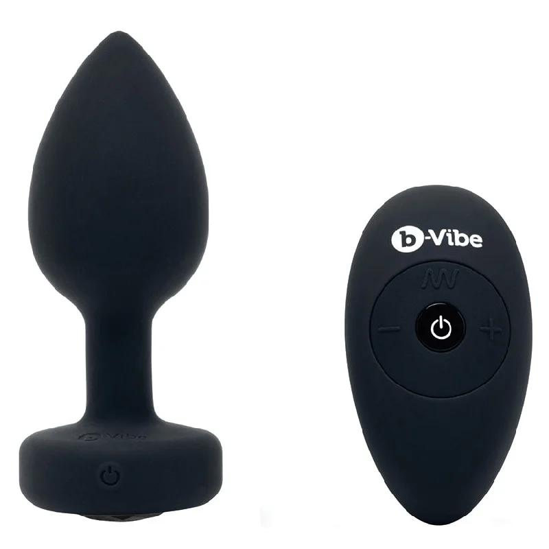 rechargeable vibrating dildo for prostate stimulation accessories-VIBRATING JEWELS M/L