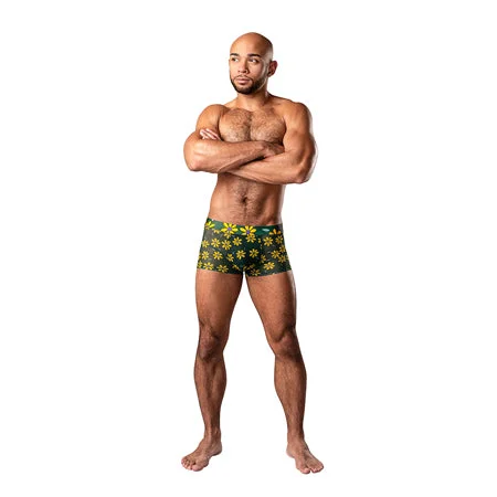 sexy-lingerie-with-heart-details-Male Power Petal Power Pouch Short Daisy Print L