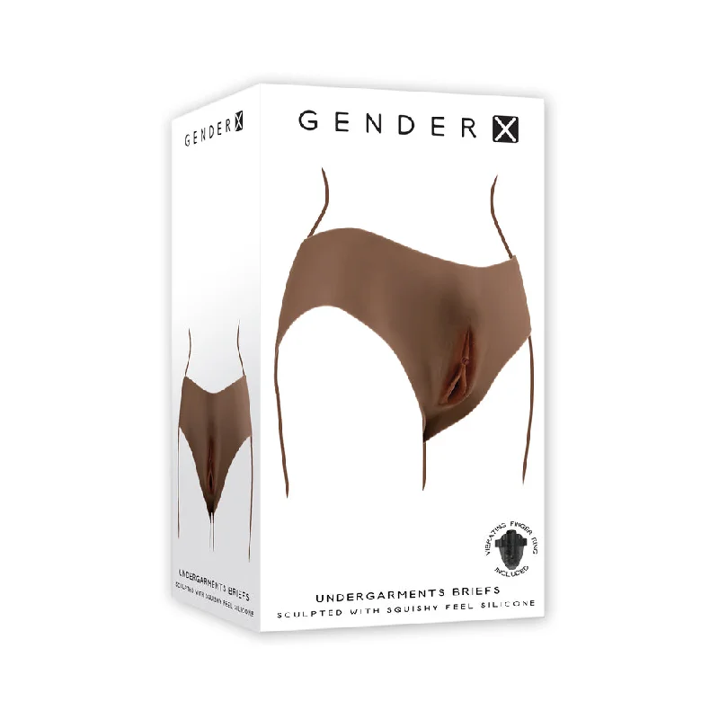 sexy-lingerie-for-elegance-Gender X Vagina Panty Silicone Dark