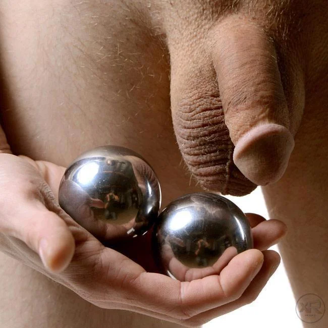 vibrating love egg with app-controlled features accessories-Titanica Steel Balls