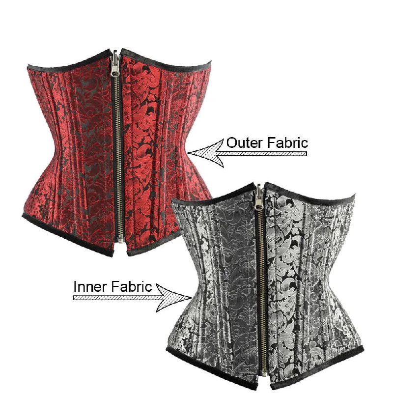 corset with flared panels-Echo Reversible Waist Training Corset