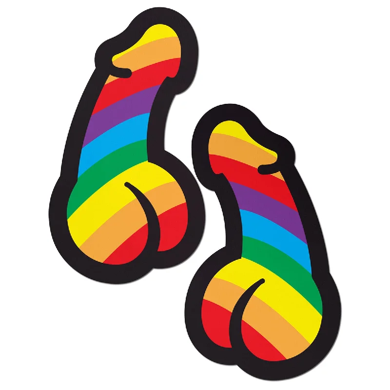 sexy-lingerie-for-sensual-glam-Pastease Penis Pride Pasties Rainbow