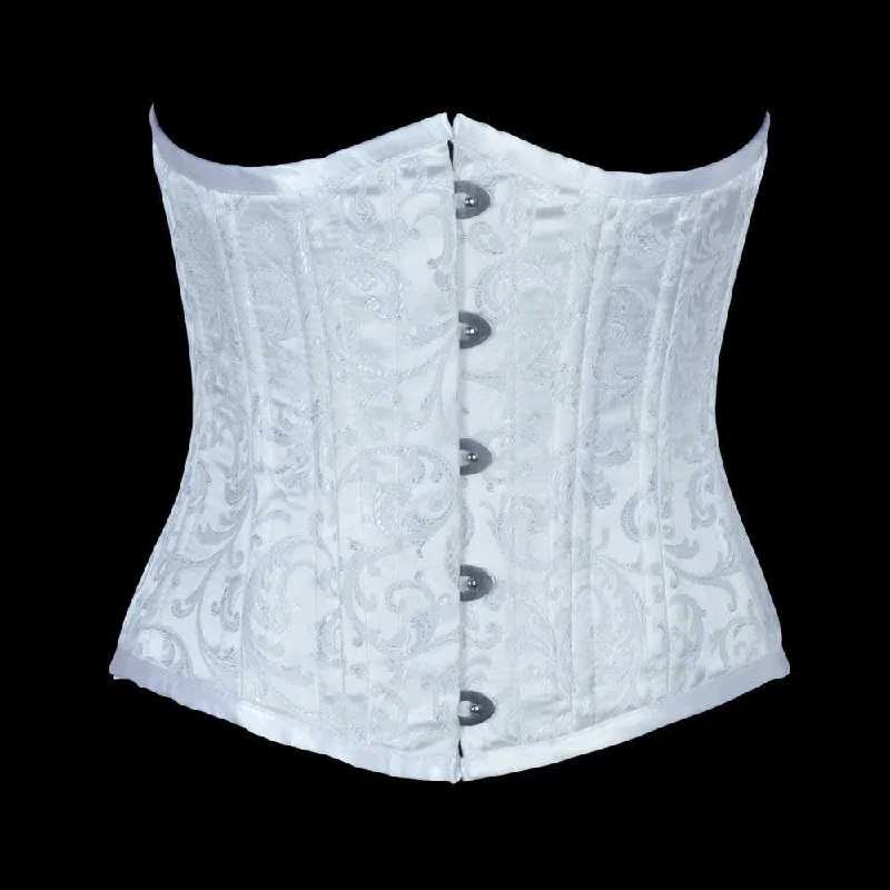 corset with embroidered panels-Isis Custom Made Corset