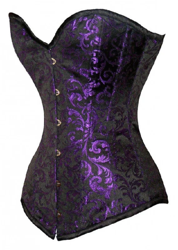 corset with sheer panels-Arantza Custom Made Corset