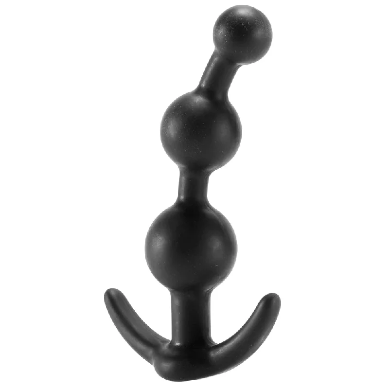 vibrating love egg for deep penetration accessories-Booty Call Booty Beads in Black