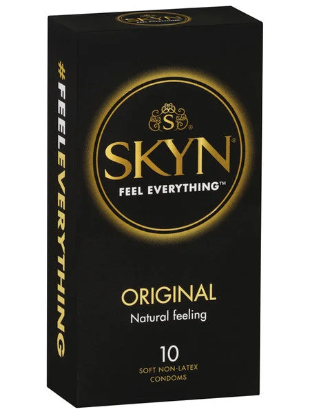 vibrating anal toy for ultimate pleasure accessories-SKYN ORIGINAL SOFT NON LATEX CONDOMS 10 PACK