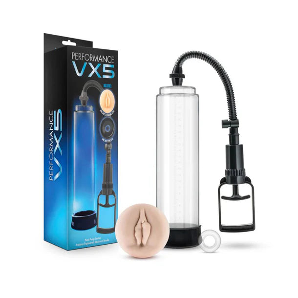 vibrating anal toy for G-spot stimulation accessories-Performance VX5 Male Enhancement Penis Pump by Blush