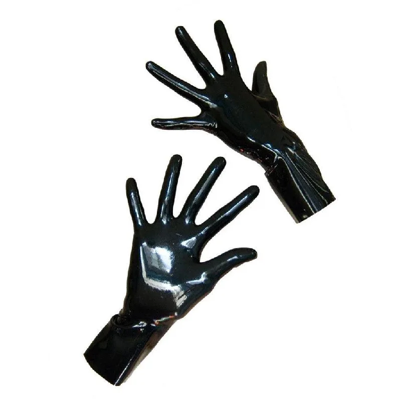 vibrating anal plug for intense G-spot pleasure accessories-Molded Wrist Length Latex Gloves (Chlorinated)