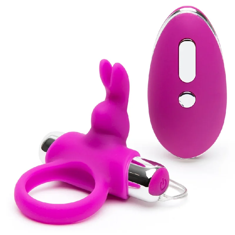 vibrating butt plug for targeted anal stimulation accessories-Happy Rabbit Remote Control Ring