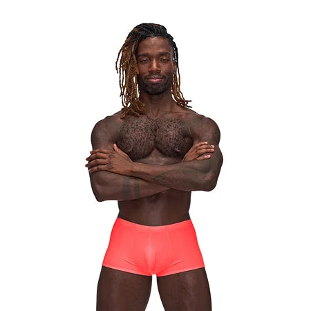 sexy-lingerie-with-triangle-Male Power Barely There Mini Short Coral L