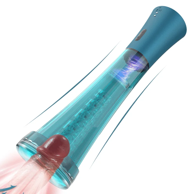 rechargeable vibrating anal probe for men accessories-Aiden 3 Sucking Transparent Vacuum Penis Pump