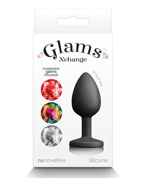 vibrating anal plug with wireless remote for couples accessories-Glams Xchange Round Gem