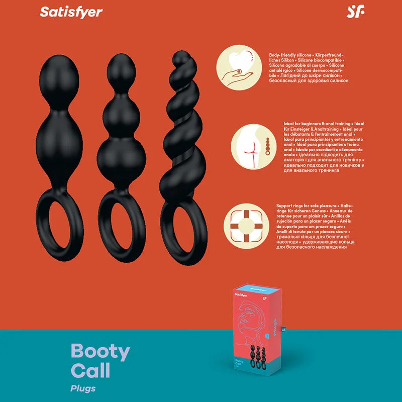 anal toy with vibrating function for beginners accessories-Satisfyer Booty Call