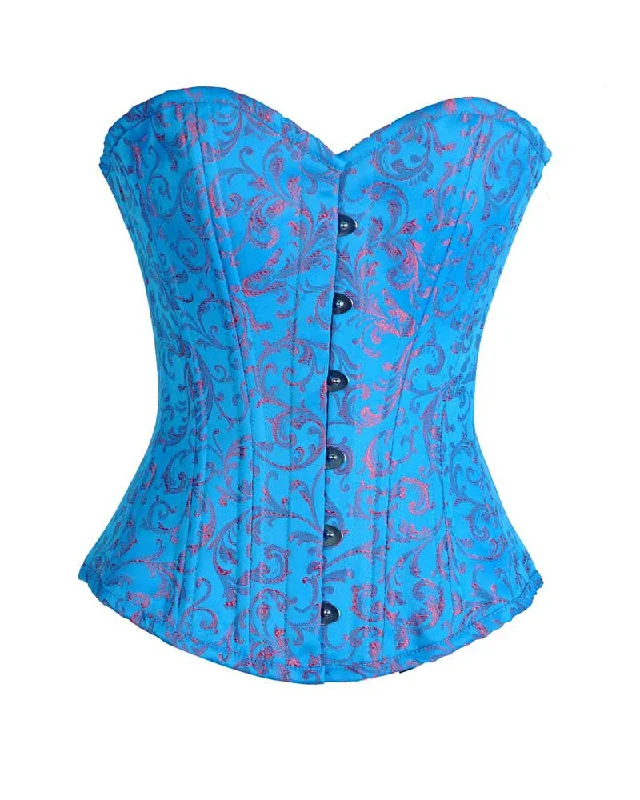 corset with floral curves-Havana Custom Made Corset