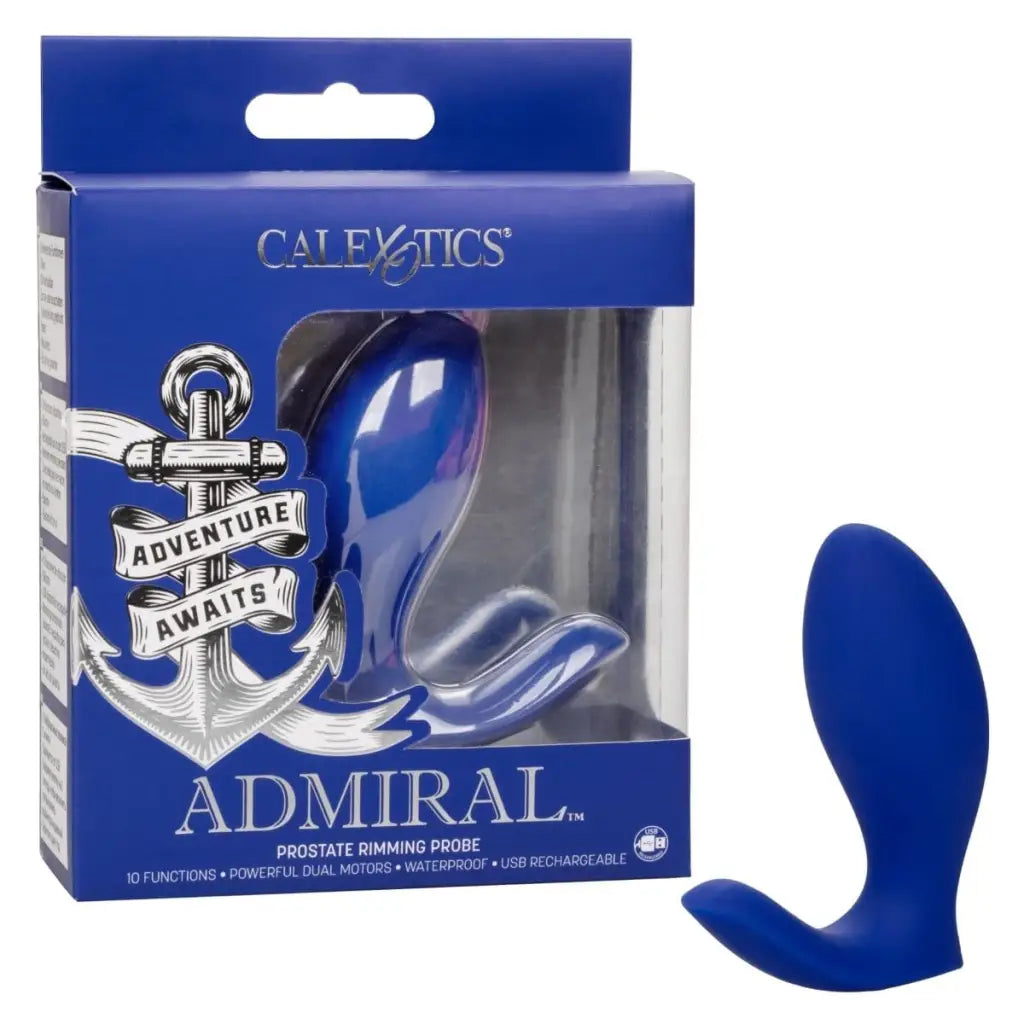 vibrating cock ring for enhancing sensation accessories-Admiral Prostate Rimming Probe