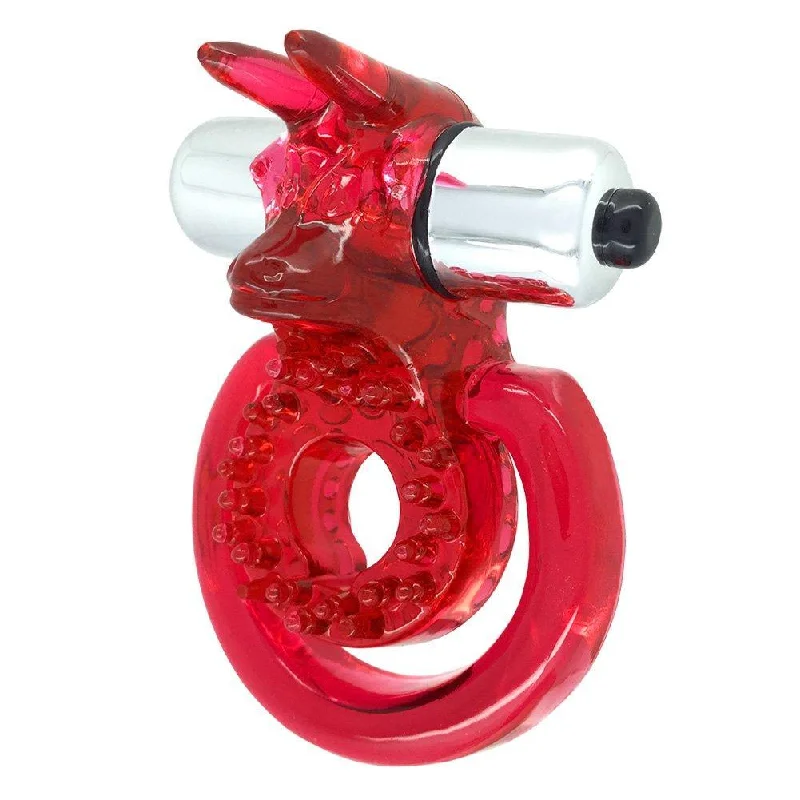 vibrating dildo with easy-to-use remote control accessories-El Toro Dual C-Ring