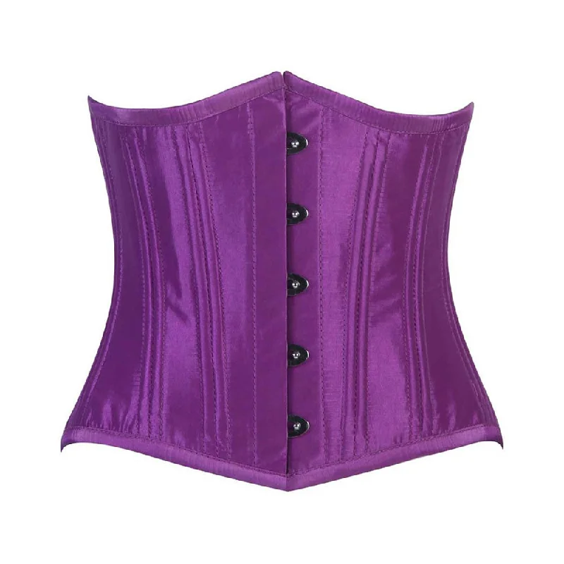 corset with metallic contours-Florence Waist Training Corset