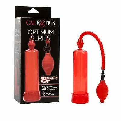 vibrating dildo for solo exploration accessories-FIREMANS PUMP RED