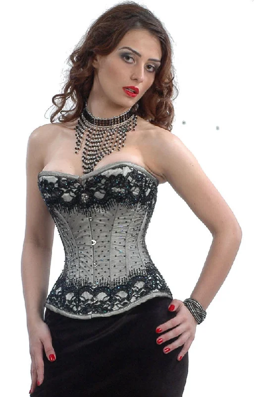 corset with studded design-Elvira Custom Made Corset