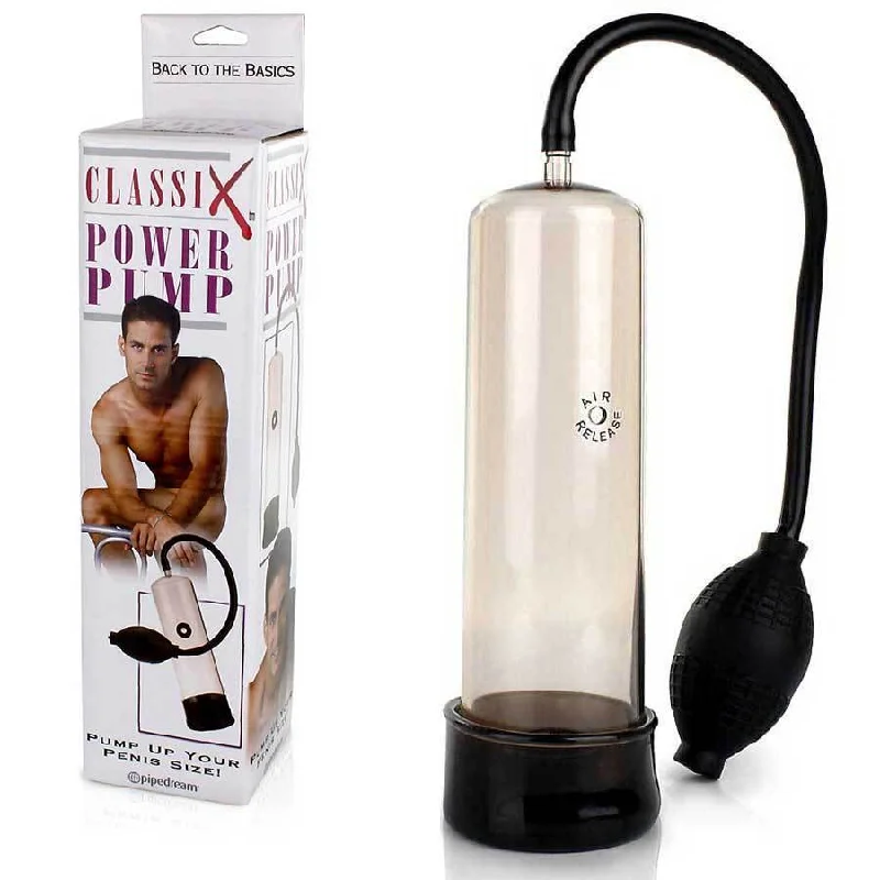 vibrating love egg for traveling accessories-Classix Original Power Penis Pump Enlarger for Beginners