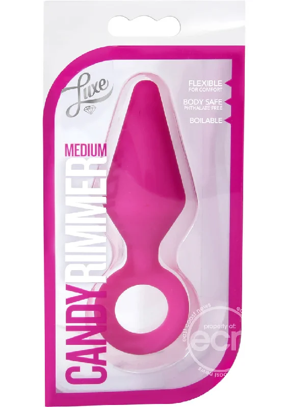 vibrating anal probe with heat settings accessories-Luxe Candy Rimmer Medium