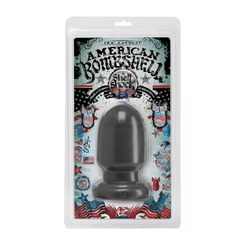 vibrating anal beads with multiple speeds accessories-American Bombshell Shell Shock - Small