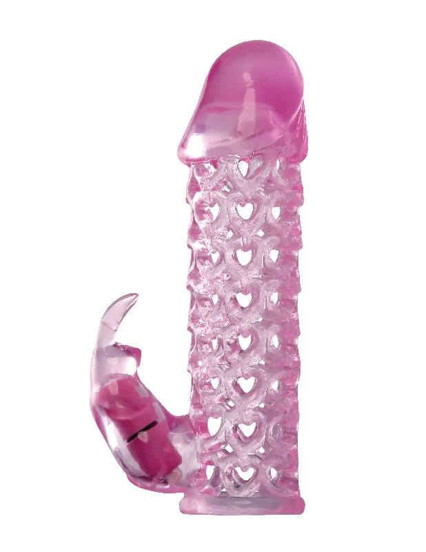 rechargeable vibrating dildo with multiple speeds accessories-Fantasy X-Tensions Vibrating Couples Cage - Pink