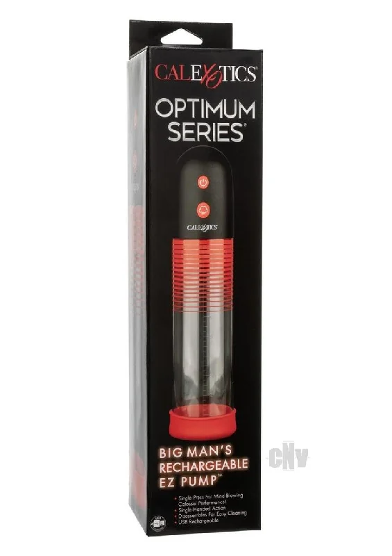 vibrating dildo for better solo play accessories-Optimum Series Big Mans Recharge Ez Pump