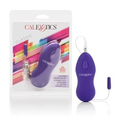 vibrating anal toy with discreet design accessories-WHISPER MICRO BULLET PURPLE