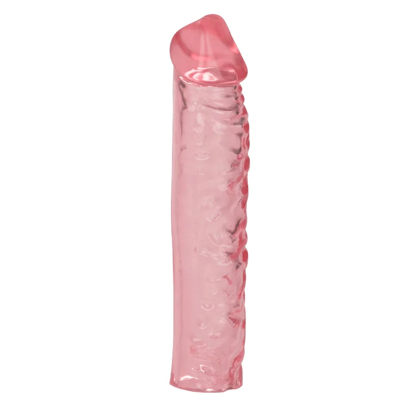 vibrating anal toy with ergonomic design for comfort accessories-Puregel Sleeve - Pink