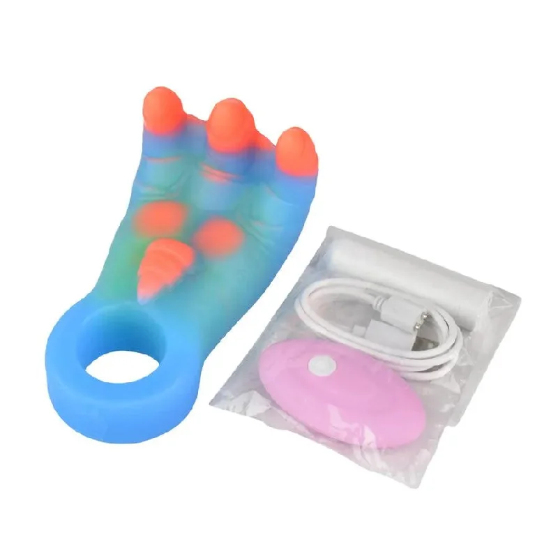 silicone anal plug with remote accessories-Remote Control Vibrating Grinder for Couples