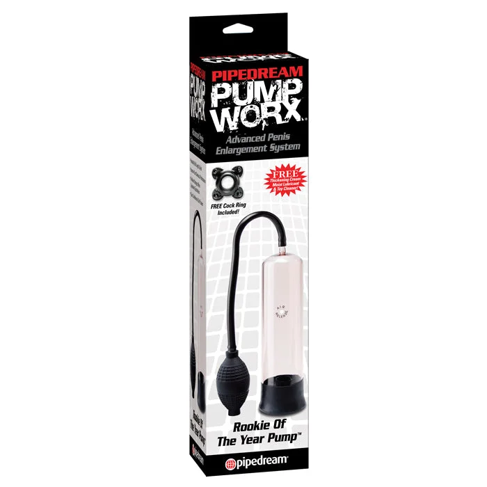 vibrating anal massager for couples with remote accessories-Pump Worx Rookie Penis Pump by Pipedream Products®