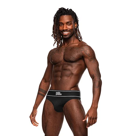 sexy-lingerie-for-flirty-glam-Male Power Modal Rib Bong Thong Black L/XL