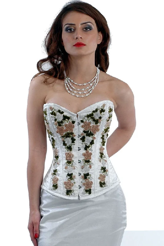 corset with lace silhouette-Emelyn Custom Made Corset