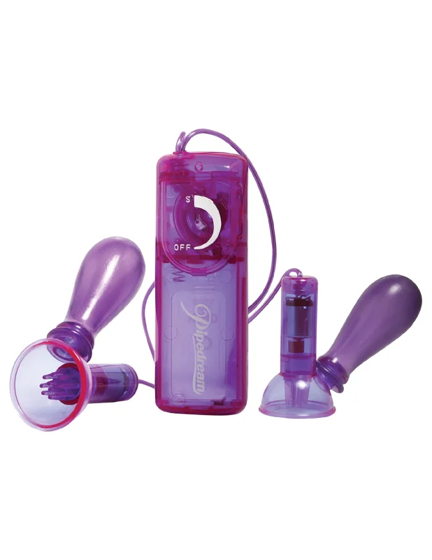 vibrating anal toy for beginners with comfortable design accessories-Fetish Fantasy Series Vibrating Nipples Pumps