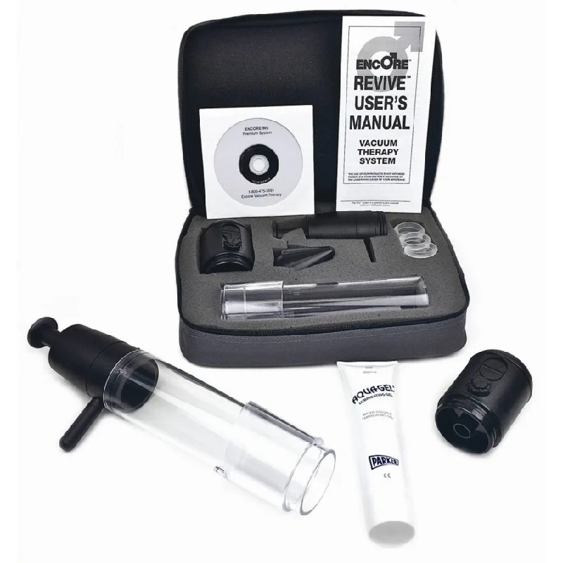 vibrating dildo with easy-to-use remote control accessories-Encore Deluxe Battery and Manual Erectile Dysfunction Pump