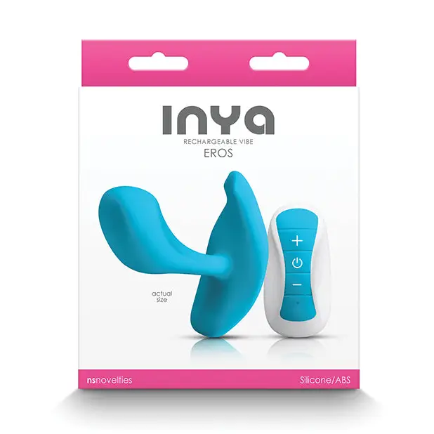 vibrating anal massager with multi-speed settings accessories-INYA Eros Rechargeable Vibe Pink