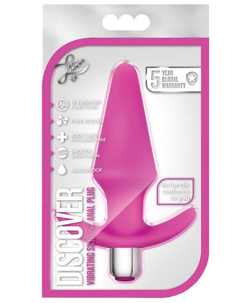 rechargeable vibrating dildo with multiple speeds accessories-Blush Luxe Discover