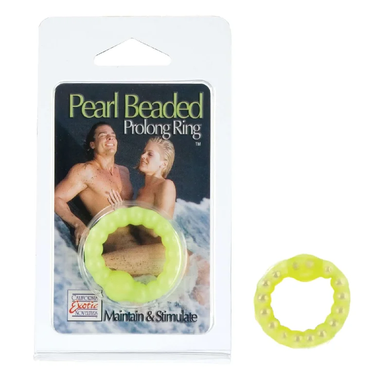 vibrating cock ring for quick arousal accessories-Prolong Ring Glow in the Dark