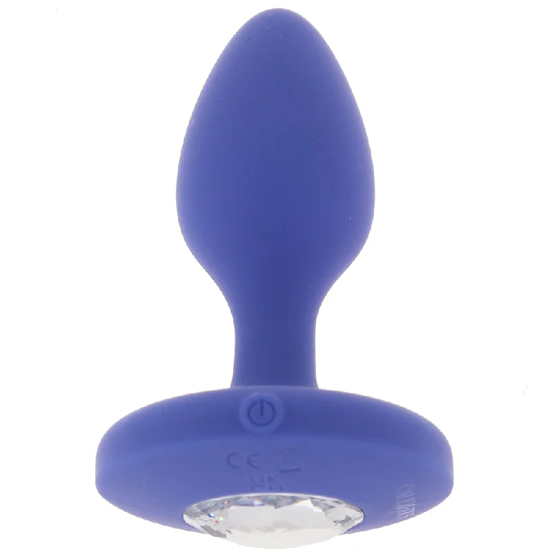 vibrating cock ring for prolonged erection accessories-Cheeky Gems Medium Vibrating Probe in Blue