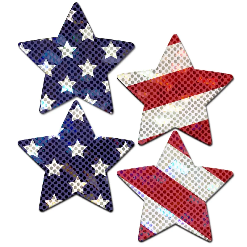 sexy-lingerie-with-eyelash-lace-Pastease Petites Glitter Stars & Stripes Patriotic Star Pasties