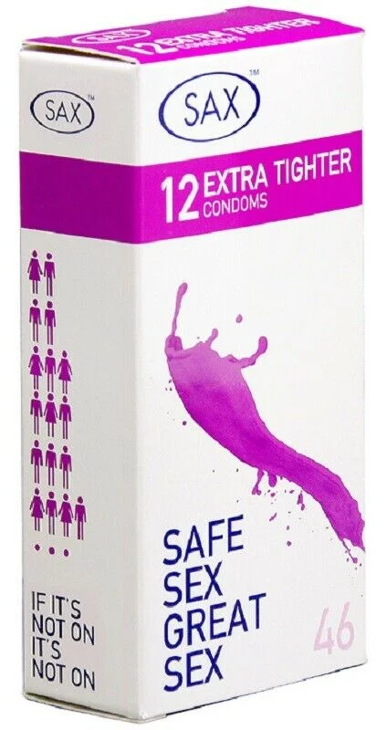 vibrating prostate massager for solo play accessories-SAX 56 BIGGER FIT CONDOMS