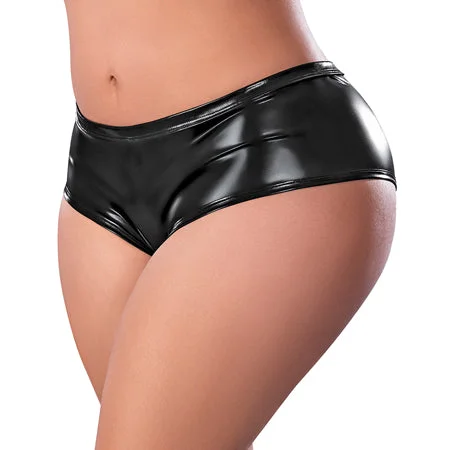 sexy-lingerie-for-effortless-sexy-Magic Silk Liquid Onyx Boy Short Black Queen Size