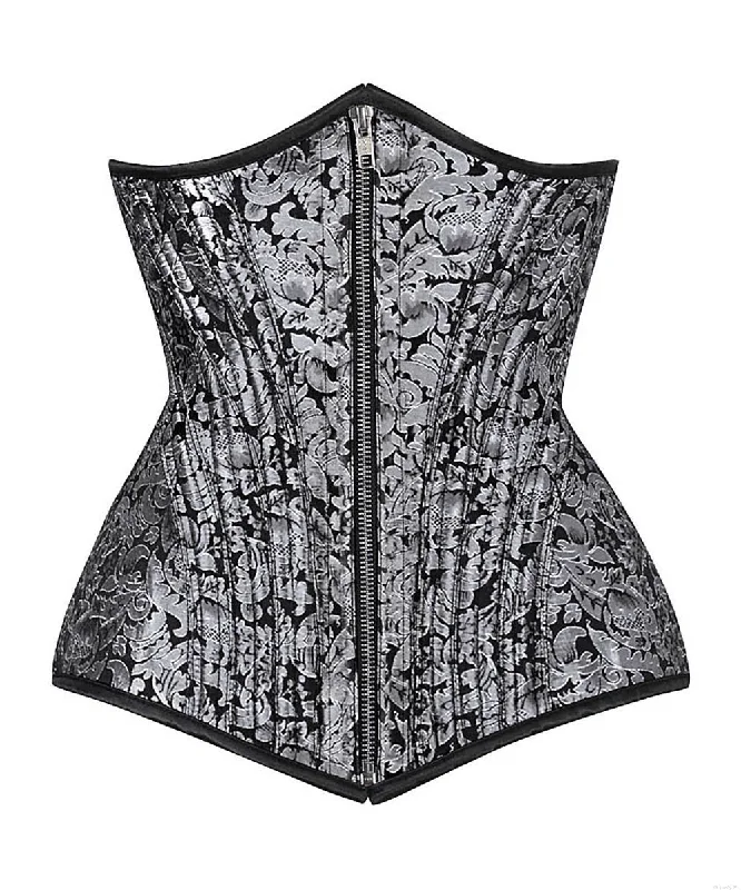 corset with layered curves-Nadya Custom Made Corset