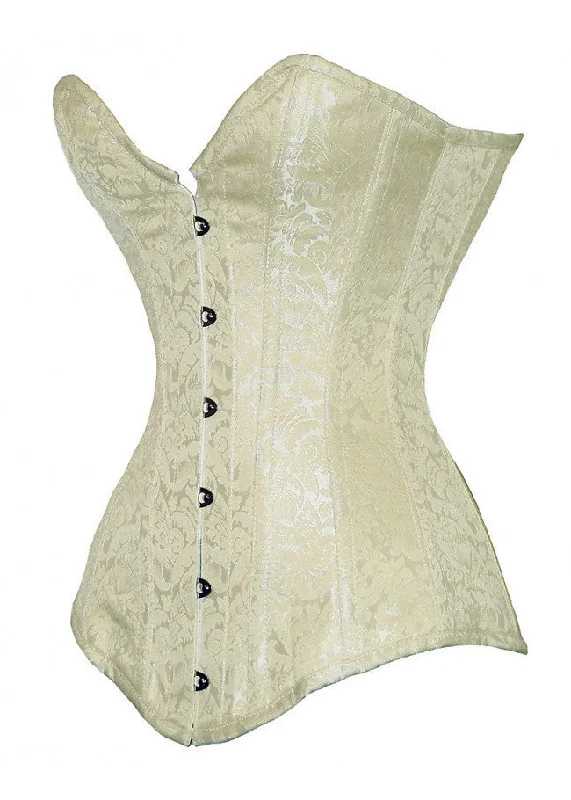 corset with satin panels-Areli Custom Made Corset