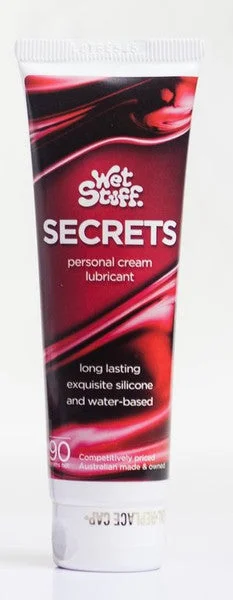 vibrating love egg with discreet packaging accessories-WET STUFF SECRETS TUBE 90g