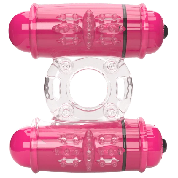 vibrating anal toy with silicone base accessories-Screaming O Double Wammy 4T High Pitch Treble