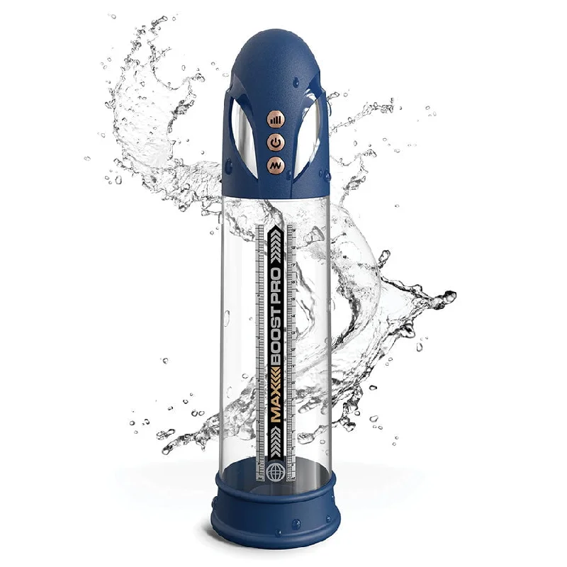 vibrating anal beads for couples accessories-Max Boost Pro Flow Rechargeable Electric Hydro Penis Pump