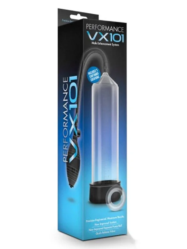 vibrating anal toy for couples with remote control accessories-Performance VX101 Penis Pump Clear