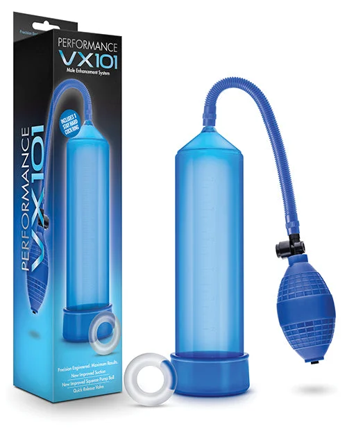 vibrating cock sleeve for intense stimulation accessories-Blush Performance Vx101 Male Enhancement Pump